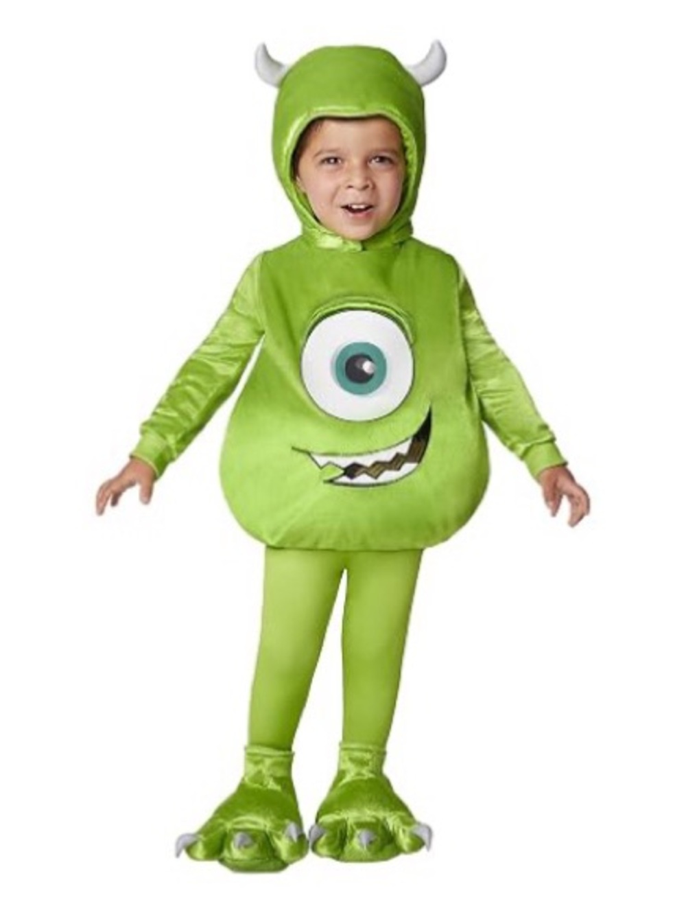 Disney Monsters Inc Mike Wazowski Kids Halloween Costume Complete Set 3-4T